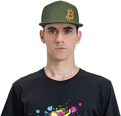 Jianglihxp Bitcoin Логото На Bitcoin Знак Мъже/Жени Мода Възстановяване На Предишното Положение Бейзболна