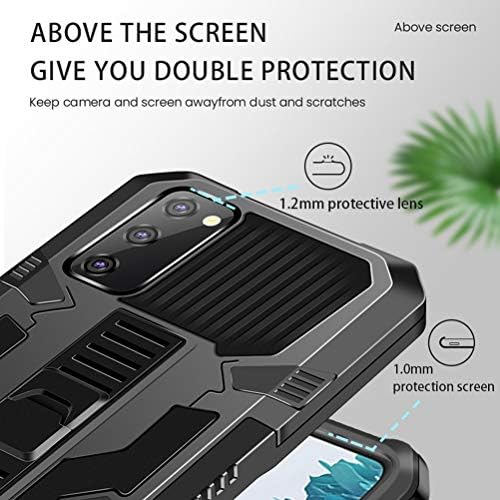 Hicaseer Калъф за Galaxy S21+, PC Hard Back Текстурирани Ударопрочная и Устойчив на Падане на Кутията с