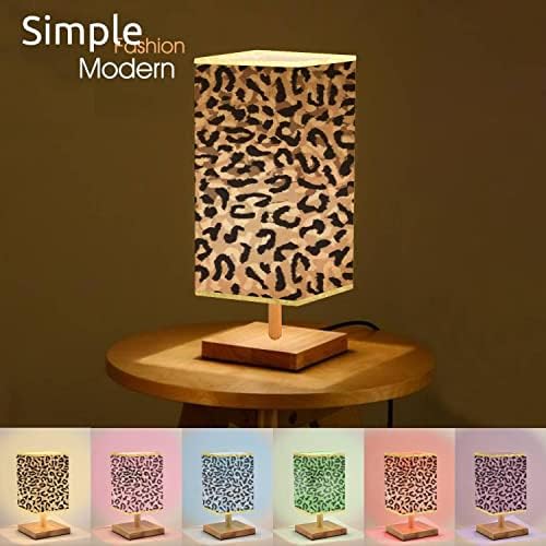 Затемняемая Настолна Лампа Леопардовый Козината на Животните USB Нощна Лампа/ Минималистичен Дизайн/ Настолна