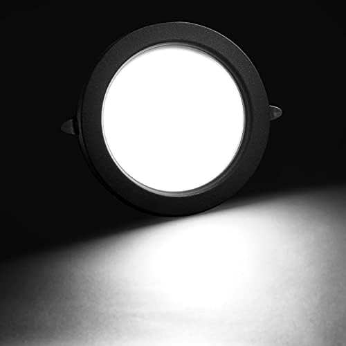MZXUN led лампа 5 W 9 W И 12 W 18 W кръг-вградени лампа 230-240 v led лампа, Спалня и Кухня Вътрешен бял/черен led акупресура осветление (сияещ цвят : студен бял, размер : черен корпус, м?
