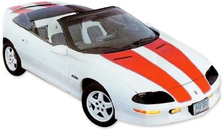 Camaro 1993 1994 1995 1996 1997 30th Z28 RS Rally Sport Decals Stripes Kit Convertible T-TOP - Оранжев