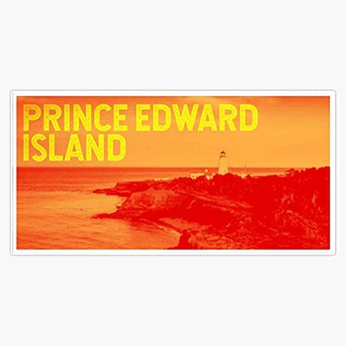 STG Търговия Остров Принц Едуард, Канада Vinyl Броня Стикер Стикер Водоустойчив 5