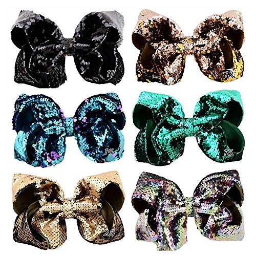 Demarkt Момиче Hair Клип Women Hairpins Cloth Пайета Bow Hair Barrettes Personality Hair Accessories for Party Wedding Daily