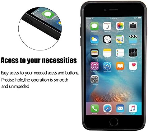 Калъф за iPhone 7 Plus, Flisumon Lightweight [Crocodile Pattern] Leather Back Ultra Slim Protective Resistant Case делото Броня Калъф за Apple iPhone 7 Plus (бежов)