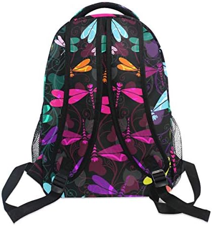 Цветни Раници Dragonfly Travel Laptop Daypack Училищни Чанти за Юноши Мъже Жени