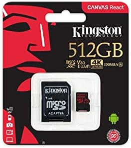 Професионален microSDXC 512GB Работи за Samsung Galaxy AvantCard Custom, доказан SanFlash и Kingston. (80 MBIT/сек)