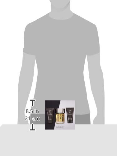 Подаръчен комплект Yves Saint Laurent L ' Homme Men (Тоалетна вода-спрей, балсам за след бръснене и душ