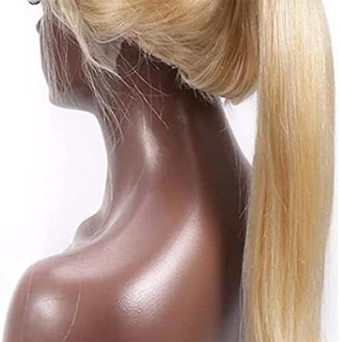 XZGDEN Подмяна на Косата на Перука, Перуки Блондинка Синтетични Косми На Дантели Бесклеевой Перука права коса 13x4 Синтетични косми На Дантели Човешки на Косата на Перу