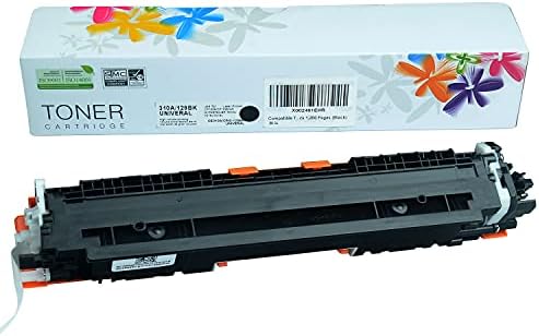 YUANFENG Рециклирана тонер касета Заместител на HP 126A CE310A Laserjet Pro CP1020 CP1025 CP1025nw Laserjet 100 Color MFP M175 M175nw (1-Pack Black)