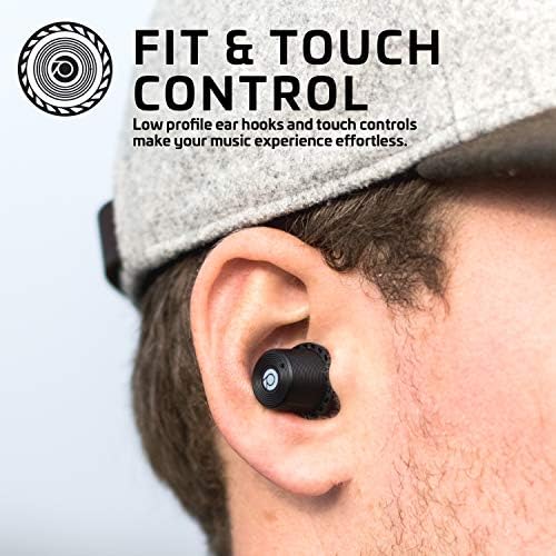Rowkin Ascent Micro True Wireless Слушалки, накрайници за уши: 17+ часа Bluetooth 5 Най-малките слушалки