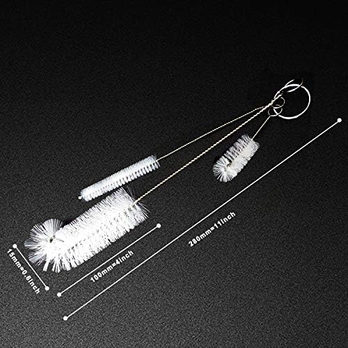 Living&Giving 3Pcs Set Bottle of Cleaning Brushes Кухня Nylon Multifunctional Clean Brush Set (L.&G.)