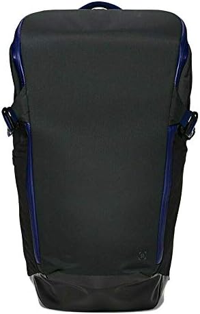 Lululemon Men 's More Miles Backpack 25.5 Ll Може да побере 17 лаптоп - Здрав и вода-репелент - Heavy Duty -Синьо Черен