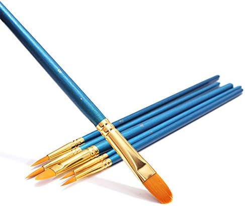Paint-Brushes Set-Paintbrushes Acrylic Paint Brushes-Kids - 20 pcs Round Pointed Съвет Paintbrushes Nylon
