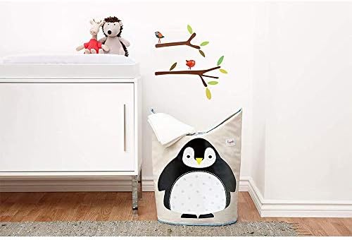 3 Зародиш Детска Количка За Бельо Кошница За Съхранение на Организаторът Bin, Penguin и Лео (2 опаковки)