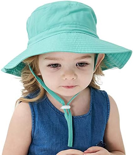 MaxNova Baby Sun Hat Summer Beach UPF 50+ Sun Protection Kids Bucket Hats for Boys Girls