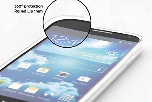 Калъф Cadorabo е Съвместим с HTC 8X в Белия цвят - устойчив на удари и надраскване Силиконов калъф TPU - Ультратонкая Защитен гел Обвивка, Броня Задна Кожа