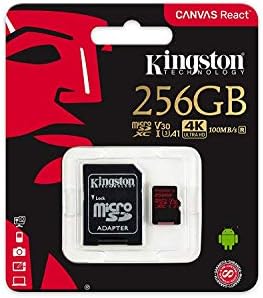 Професионален microSDXC 256GB Работи за DragonTouch Vision 5 ActionCard Custom, доказан SanFlash и Kingston. (80 MBIT/сек)