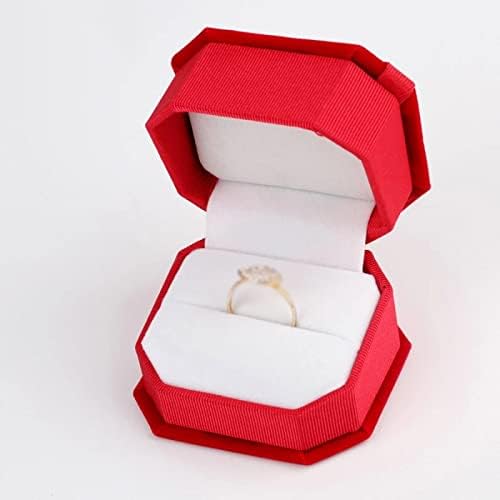 XYZMDJ Jewelry Display Set Box Packing Bag for Women,Men Rings Earrings Bracelets Necklaces Jewelry Gift Box (Цвят : A, размер : както е показано)