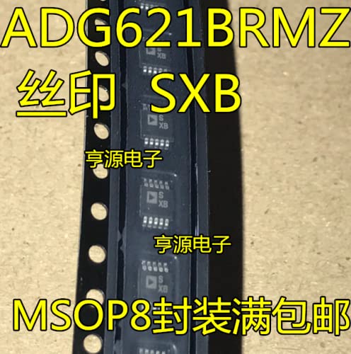 10ШТ ADG621 ADG621BRM ADG621BRMZ Ситопечат SXB MSOP8 Аналогов ключ с чип Нов
