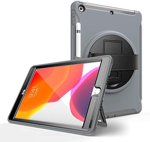 GUOQING Tablet PC Case Чанта Ръкави 360° Въртящ Поставка + Дръжка Дръжка Три в едно Небьющаяся Обвивка за