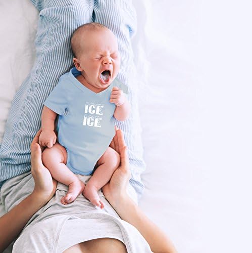 Луд Bros Tees Ice Ice Baby - Пародия Забавно Сладко Новост Храните Пълноценно Детско Боди