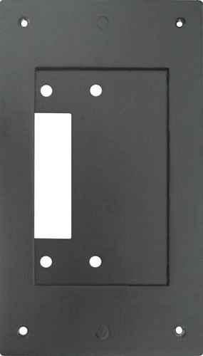 Aiphone Corporation JK-MB Mullion инструменти за Монтаж на стена за врата станции JK-DV, JF-DV или JO-DV, Алуминий, 6-13 далеч/16 x 3-7/8 x 3/16, черен