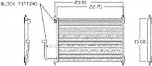 Кондензатора на климатика Spectra 7-4775